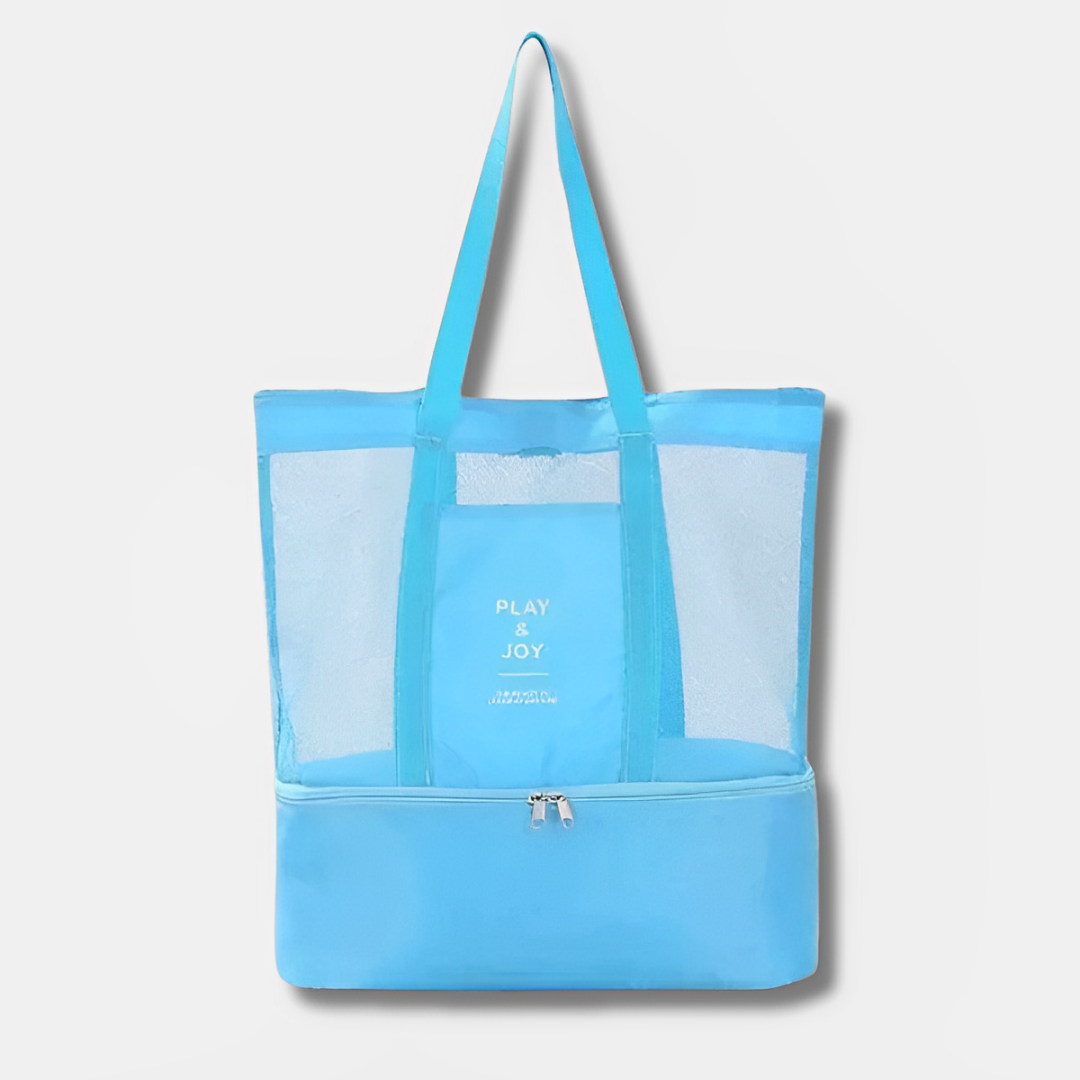 Bolsa de Praia com Compartimento Térmico