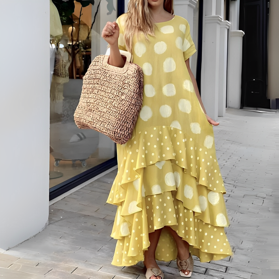 Vestido Longo Vintage Love
