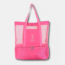 Bolsa de Praia com Compartimento Térmico