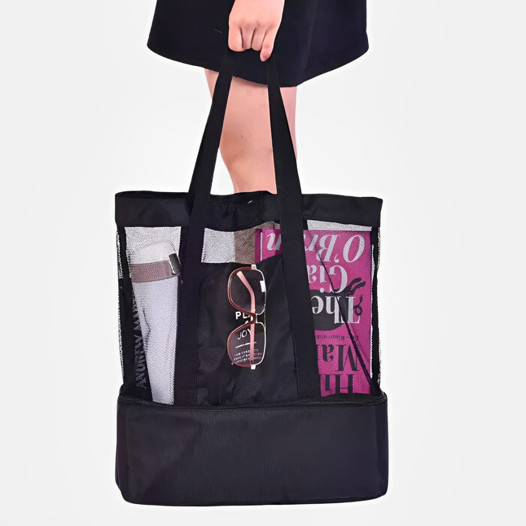Bolsa de Praia com Compartimento Térmico