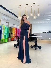 Vestido Unique Royaltyl - Elegante Sofisticado Inverno/Outono - EllaEra