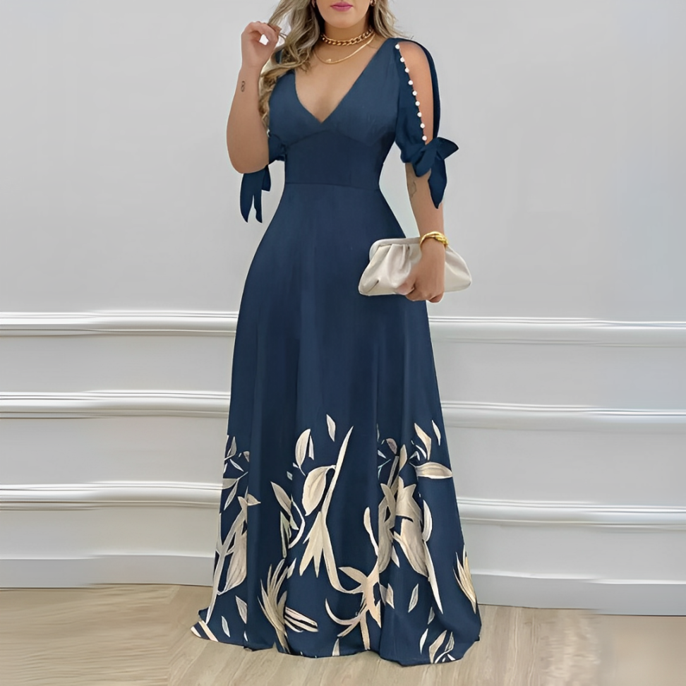 Vestido Longo Feminino Lótus Elegant