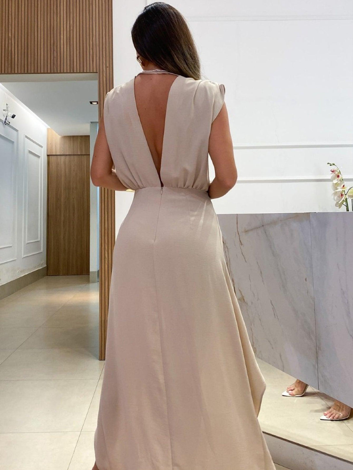 Vestido Blu - Elegante e Moderno - EllaEra
